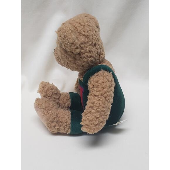 Hallmark Snowflake Christmas Bear | Kissing Bear w. Magnetic Mouth - Picture 4 of 8